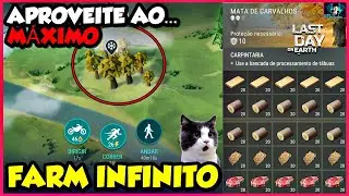 ●O MELHOR FARM INFINITO DE CARVALHOS NO MODO ECON&Ocirc;MICO 👁 Last Day on Earth