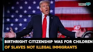 Birthright Citizenship was for Children of slaves not Illegal immigrants