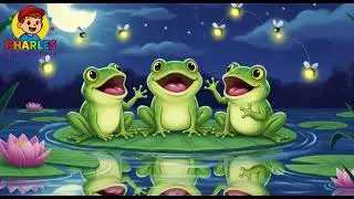 Five Little Speckled Frogs 🐸 Counting Song for Kids Charles Nursery Rhymes