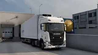 NORTH OF NORWAY IS BEAUTIFUL! | Scania V8 & Sunset Drive | SnowyMoon |