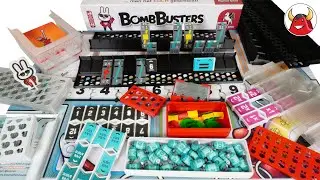 💣 Bomb Busters Insert Brettspiel Boardgame Inlay Organizer 3D Tokens Kabel Cables