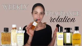 WEEKLY FRAGRANCE ROTATION - What I Wore the Week of February 2, 2026