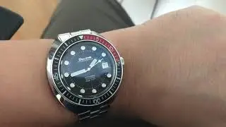 The Bulova Oceanographer Snorkel Devil Diver 2018 on my wrist