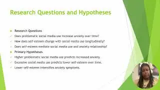 Psychology Research Presentation Assignment