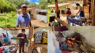 UM CANTINHO ESCONDIDO NO INTERIOR DO GOIÁS | CAFÉ DA ROÇA E ALMOÇO COM A FAMÍLIA E AMIGOS.