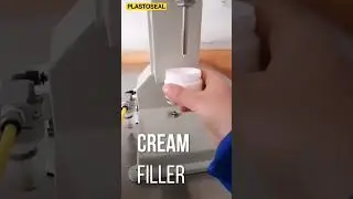 Pneumatic paste filler 5 ml to 50 ml filling / Face cream filling
