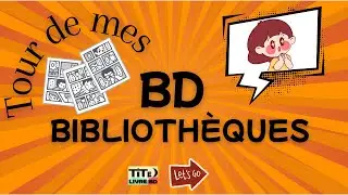 Tour de mes biblioth&egrave;ques BD - bookshelf tour
