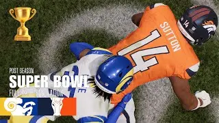 Rams vs. Broncos | 2025-26 Super Bowl | Madden NFL 26 Simulation