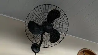 Ventilador de parede Loren Sid Master Turbo 60 anos 90