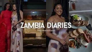 Zambia Diaries: Tinted Official Store Launch | Zambia, Cosmetics, Exploration, #vlog #roadto100k