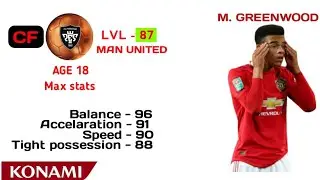 TOP fastest bronze ball players |● pes 2020 efootball| speed players central forward