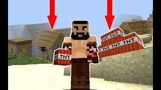 Minecraft - Angry BIGnoob Blew Up The NPC Village