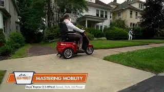 Mastering Mobility | Baja Mobility&reg; | Baja Raptor 2 3-Wheel Scooter