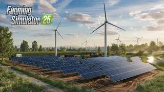🌞💚DARMOWE PIENIĄDZE💥 ZBUDOWAŁEM FARME FOTOWOLTAICZNĄ ♻️ Rolnicy z Miasta 😍 Farming Simulator 25 🚜