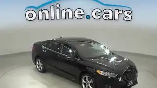 R13081NA Used 2016 Ford Fusion SE AWD Black Sedan Test Drive, Review, For Sale