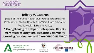 Jeffrey Lazarus - Jornada Hepatitis V.