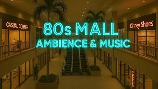 A Night in the 80s Mall | Relaxing Synthwave Ambience & Nostalgic Music