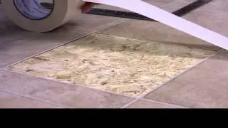 Congoleum Traditional Repair Method