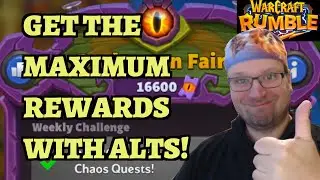 Get the Maximum Darkmoon Faire Rewards with Alt Accounts - Warcraft Rumble