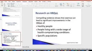 Chapter 14 - Health-Related Quality of Life and Exercise