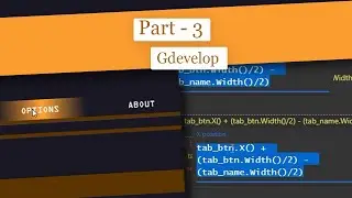 Tabbed Game Menu Design [Part-3]
