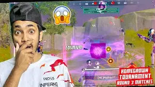 Indus Homegrown Tournament Round 3 Matches || Indus IIT Homegrown Tournament Gameplay