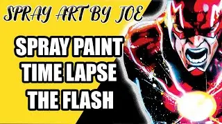 Spray painting the flash