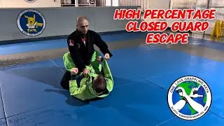 Jiu-Jitsu Technique - Closed Guard Escape For BJJ 