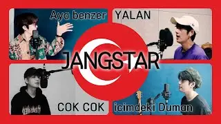Türkçe Şarkı Koleksiyonu [Yalan, Cokcok, Aya benzer, Icimdeki duman] Koreli Sarki Jangstar]
