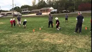 Franklin Wildcats pee wee practice 2015