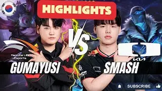 HLE Gumayusi vs DK Smash HIGHLIGHTS - Gumayusi SIVIR vs Smash VARUS ADC - PAtch 26.1 KR Ranked