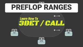 Poker Preflop Ranges: Learn how to 3Bet / Call
