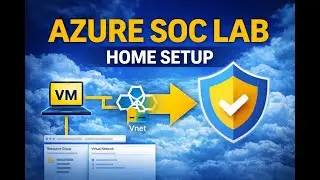 Azure - SOC Home Lab Setup (Creating Resource Group, Virtual Networks and Virtual Machines)