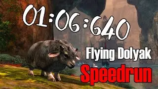 Flying Dolyak *SPEEDRUN* 01:06:640 / Guild Wars 2