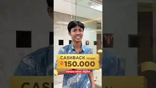 Hah?! Dapet cashback emas hingga setara Rp150rb?!😱