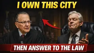Mayor Says “I Own This City” — Then the Judge Dropped the Hammer #judge #courtroomdrama