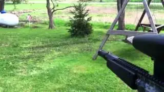Paintball Firing Range (98 Custom ACT) Semi-Auto.
