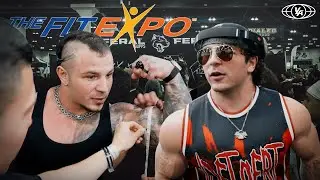 LOSING BRAINCELLS AT FIT EXPO w/ TREN TWINS