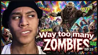 WHY ARE ALL THESE ZOMBIES ON MY BODY!?!? | World War Z