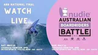 nudie Australian Boardriders Battle 2021 National Final Day 2