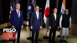 WATCH: Biden meets with Indo-Pacific leaders in G7 Quad partnership talks