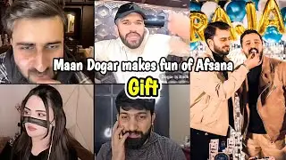 Maan Dogar makes fun of Afsana Gift 🎁 for Rajab Butt | Live with Haider & Kainat