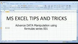 Using string function in excel | using left with find function in excel series 001 in Hindi