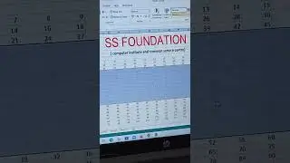 🔥How to insert multiple row and columns within a second🤨 #ssfoundation #shorts #short #hindi #viral