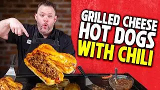 Viral Hot Dog Grilled Cheese Made Better With Chili