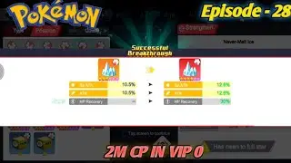 2M CP IN VIP 0 | #pokemon #pokemonworld | MONSTER GYM CHAMPIONSHIP | EPISODE - 28