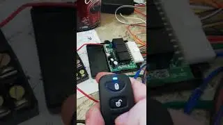 Car central lock remote control problem.