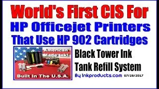 CIS-Continuous Ink Supply Systems For HP Officejet Pro 6950, 6968, 6970, 6978 Printers