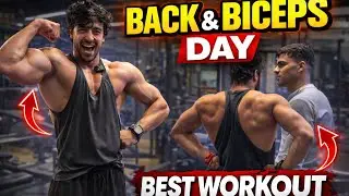 GAINING SEASON STARTS 💪🔥 | DAY 5 &ndash; BACK & BICEPSMASS + STRENGTH JOURNEY CONTINUE