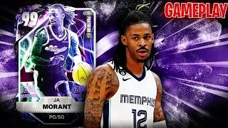 DARK MATTER JA MORANT GAMEPLAY!! JA IS FUN BUT NOT A TOP TIER PG IN NBA 2K25 MyTEAM!!